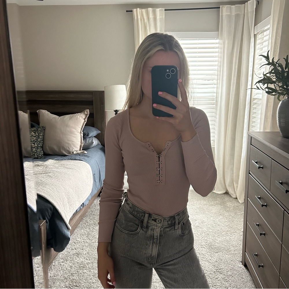 Express Baby Pink Bodysuit